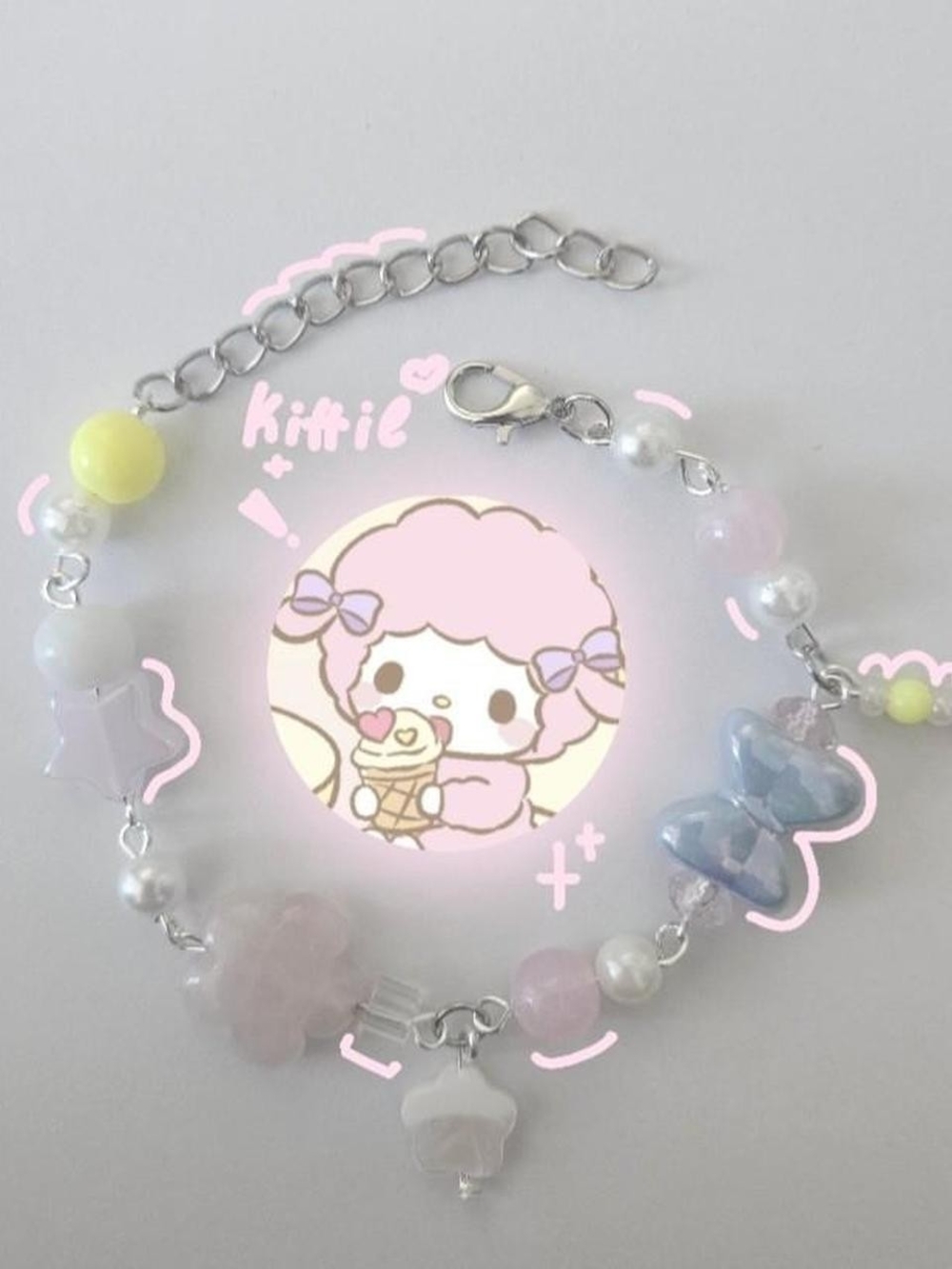 My Sweet Piano Bracelet, Handmade.